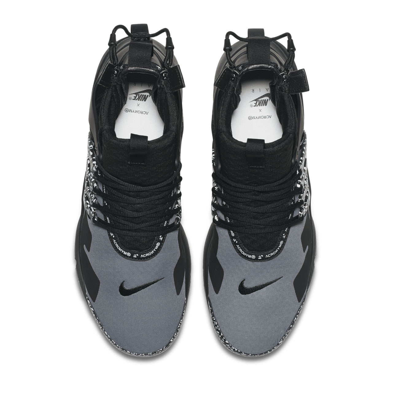 Air Presto Mid Utility X Acronym Cool Grey Black Release Date. Nike SNKRS