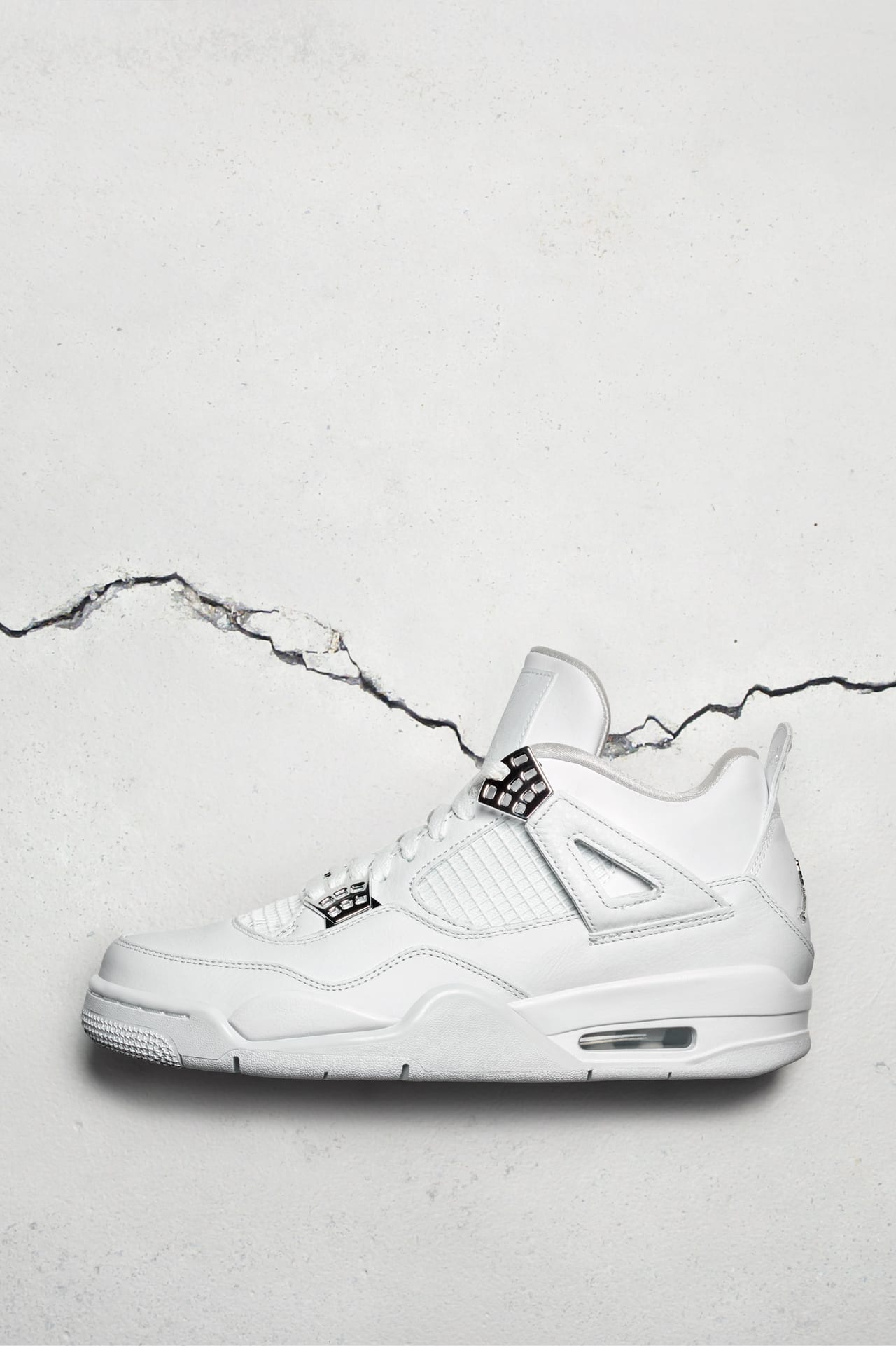 Jordan 4 pure white hotsell