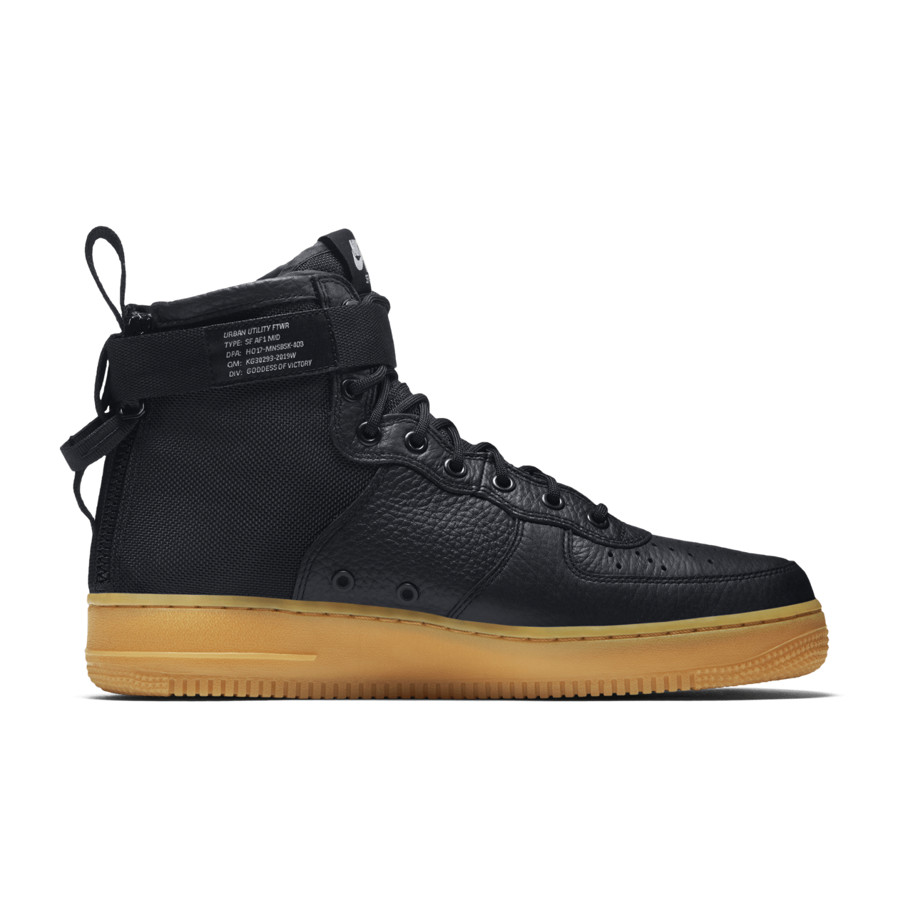 Nike SF AF 1 Mid Black Gum Light Brown Release Date. Nike SNKRS