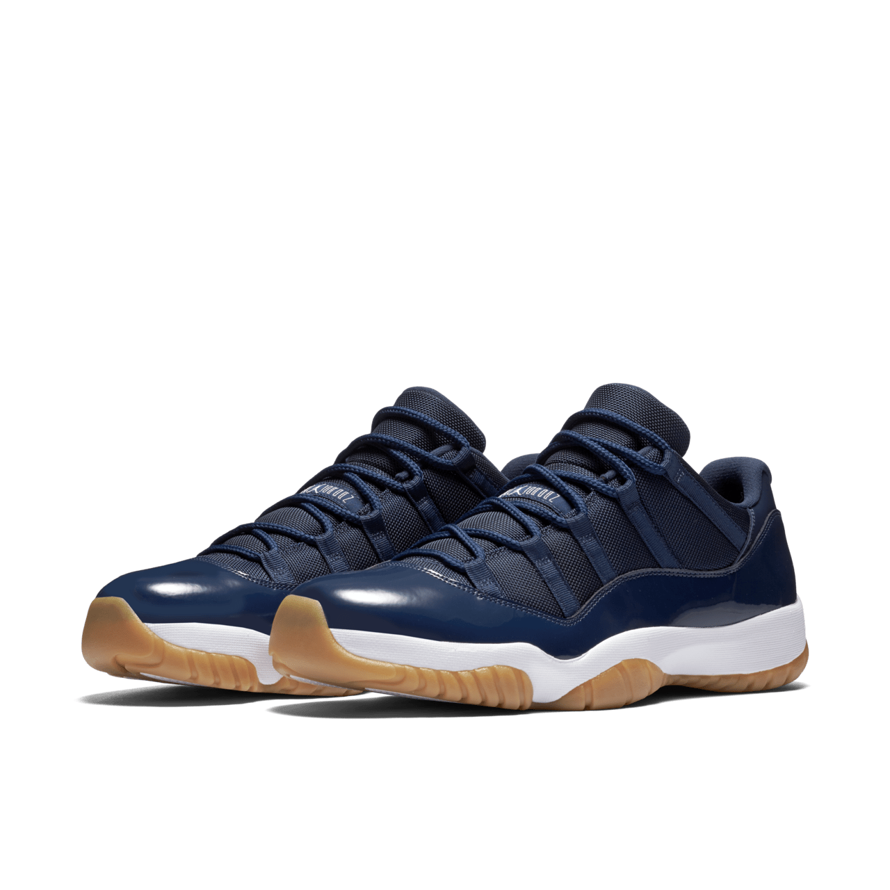 Jordan 11 white black navy best sale