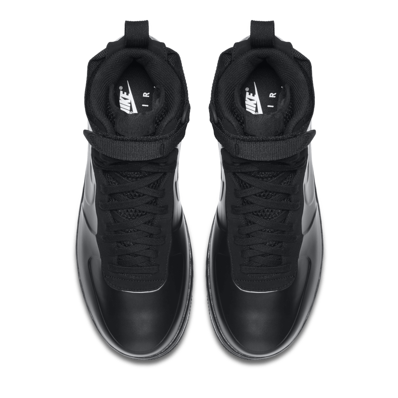 Nike foamposite triple black best sale