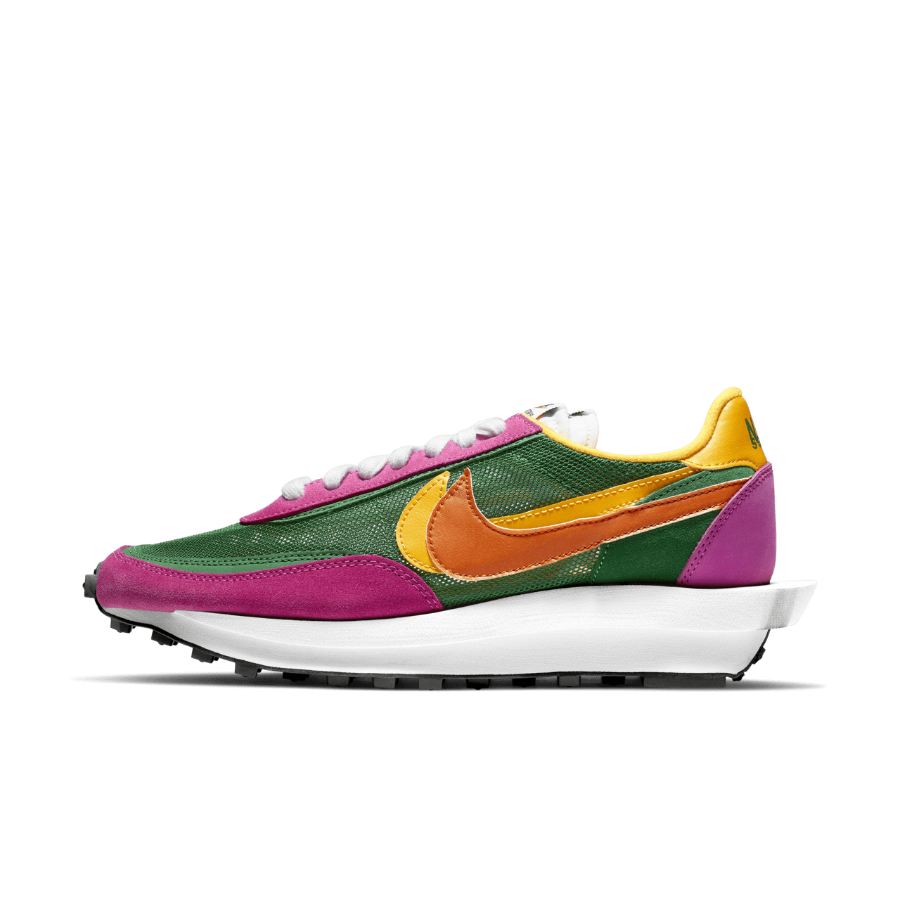 sacai x Nike LDWaffle Pine Green Release Date. Nike SNKRS