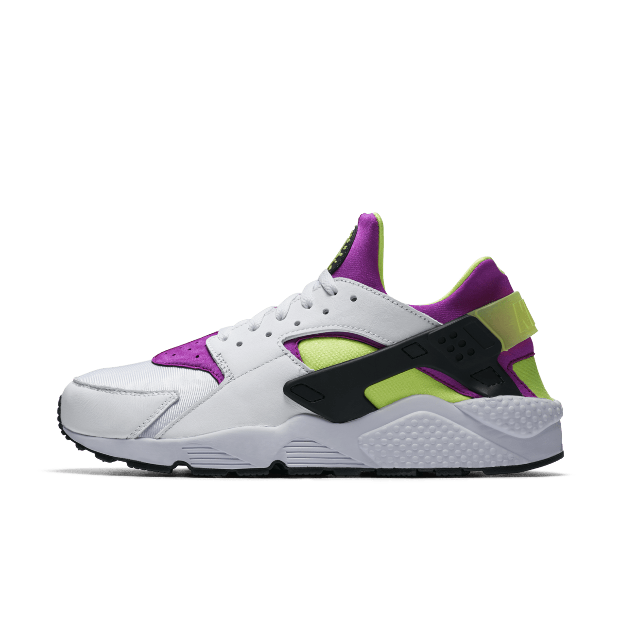 Nike Air Huarache Run White Neon Yellow Magenta Release Date. Nike SNKRS