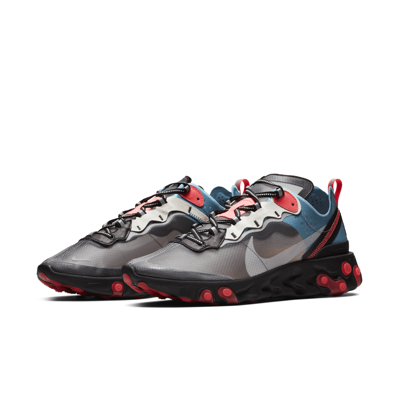 Nike react element red white and blue hotsell