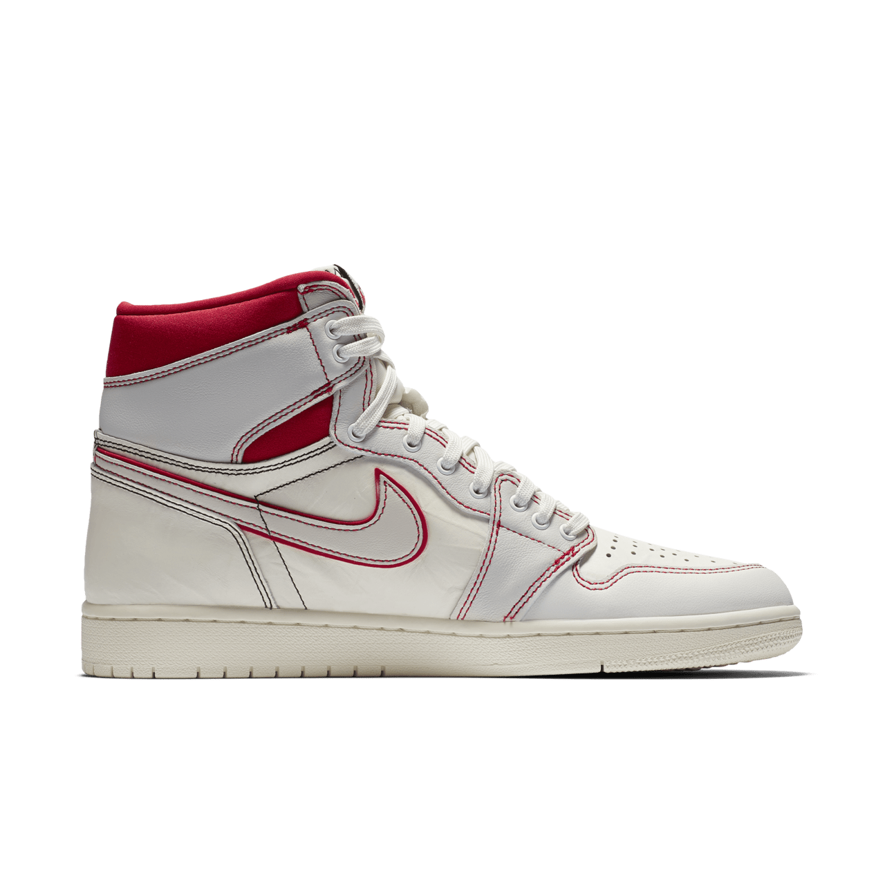 Air Jordan I High Sail Phantom University Red Release Date. Nike SNKRS