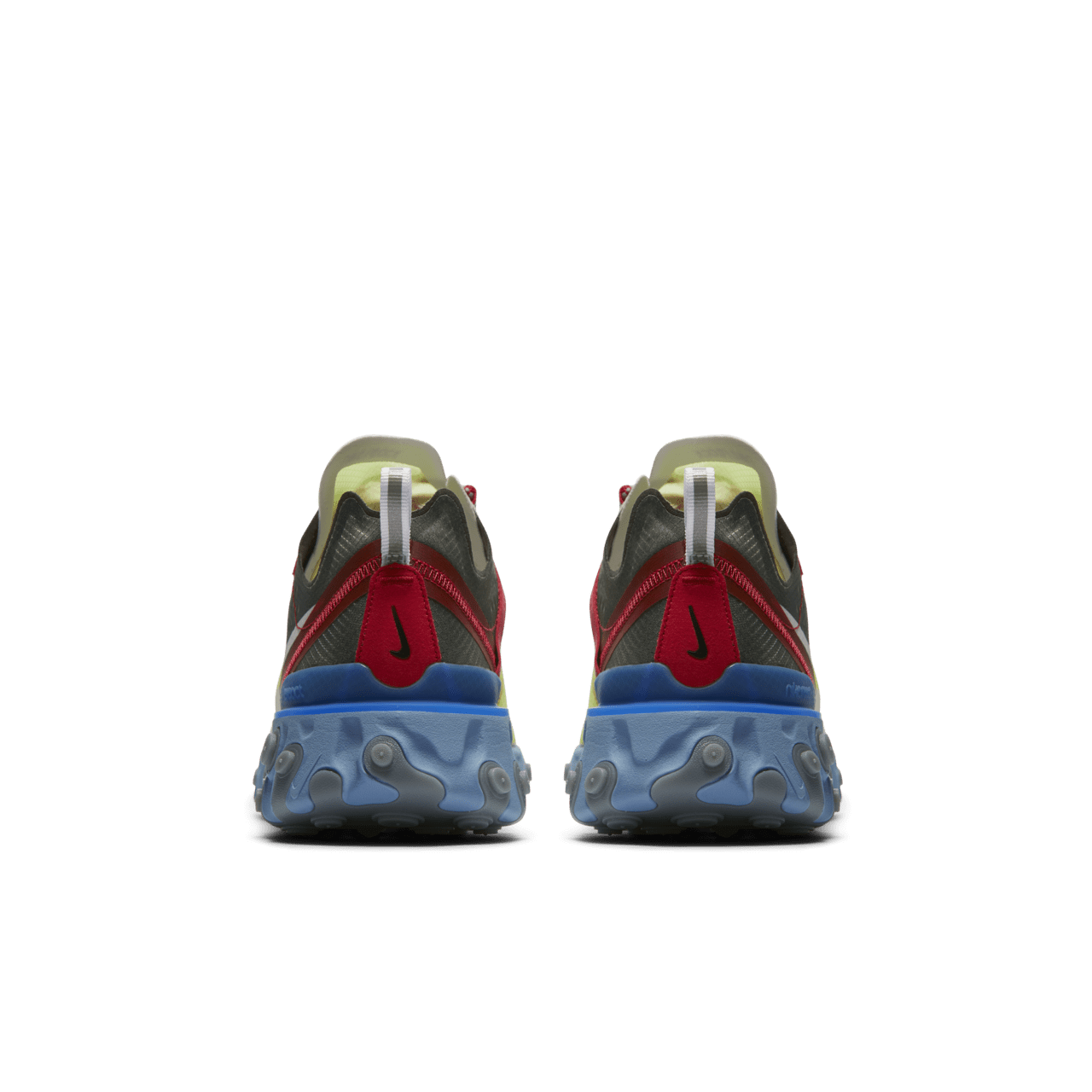 Nike React Element 87 Undercover Volt Black University Red Erscheinungsdatum. Nike SNKRS