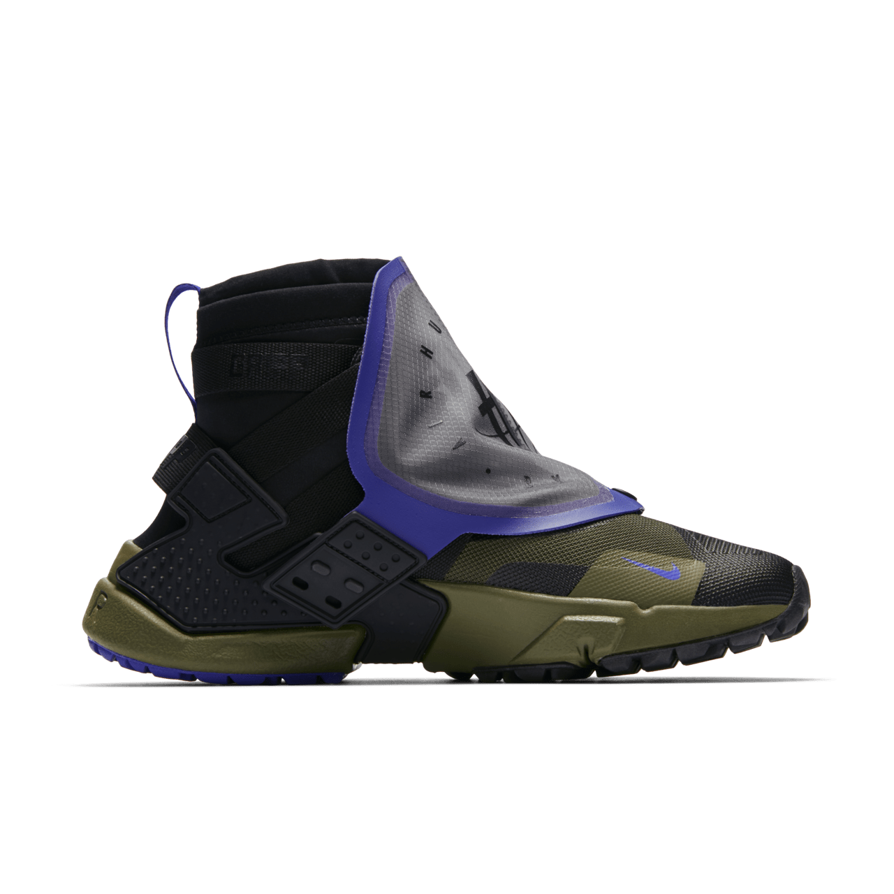 Nike Air Huarache Gripp 'Olive Canvas & Indigo Burst' Release Date