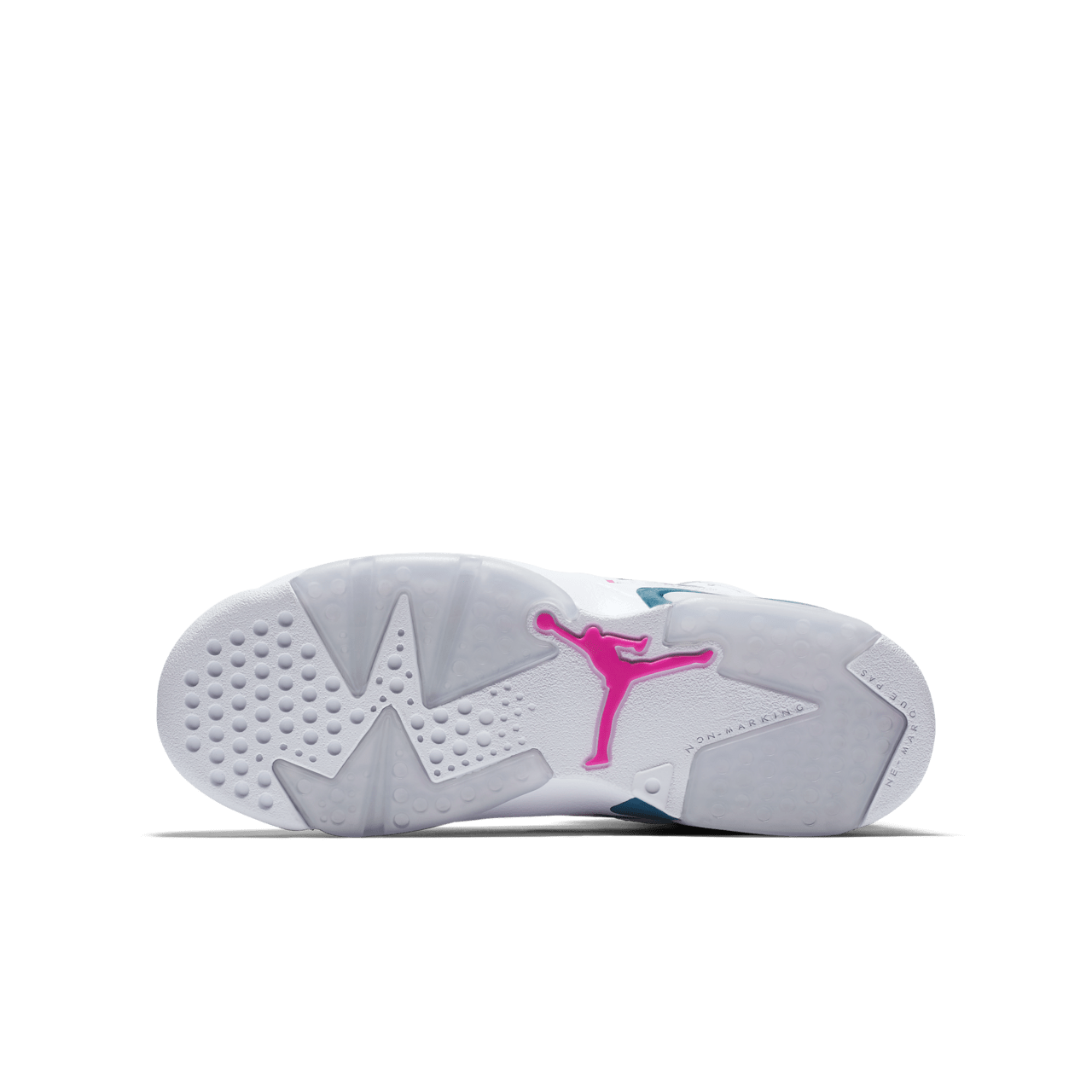 Big Kids' Air Jordan 6 'White & Green Abyss & Laser Fuchsia' Release Date