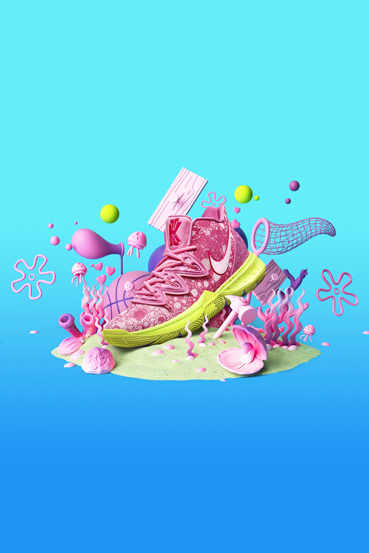 Nike kyrie 5 spongebob patrick online