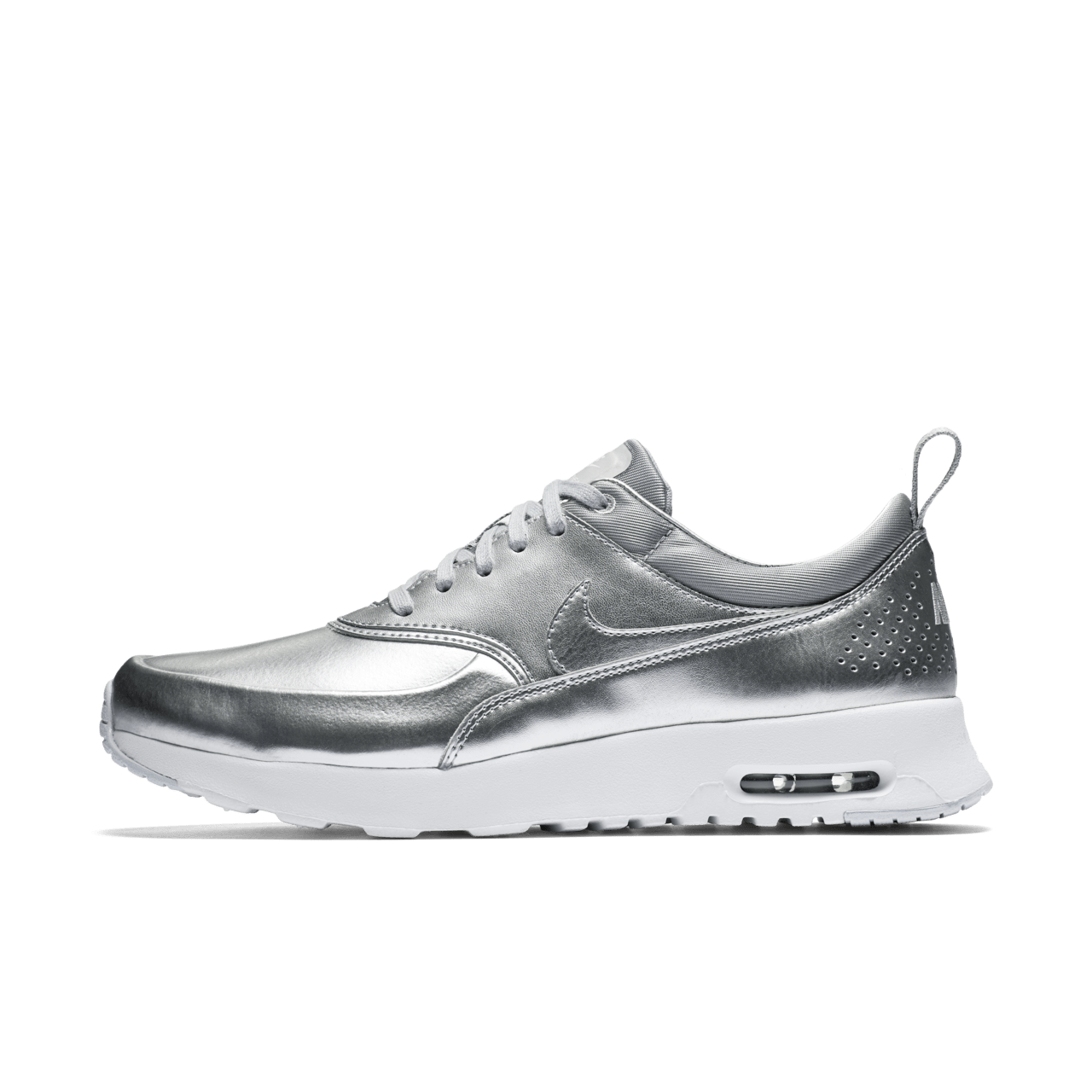 Women s Nike Air Max Thea Metallic Silver Nike SNKRS