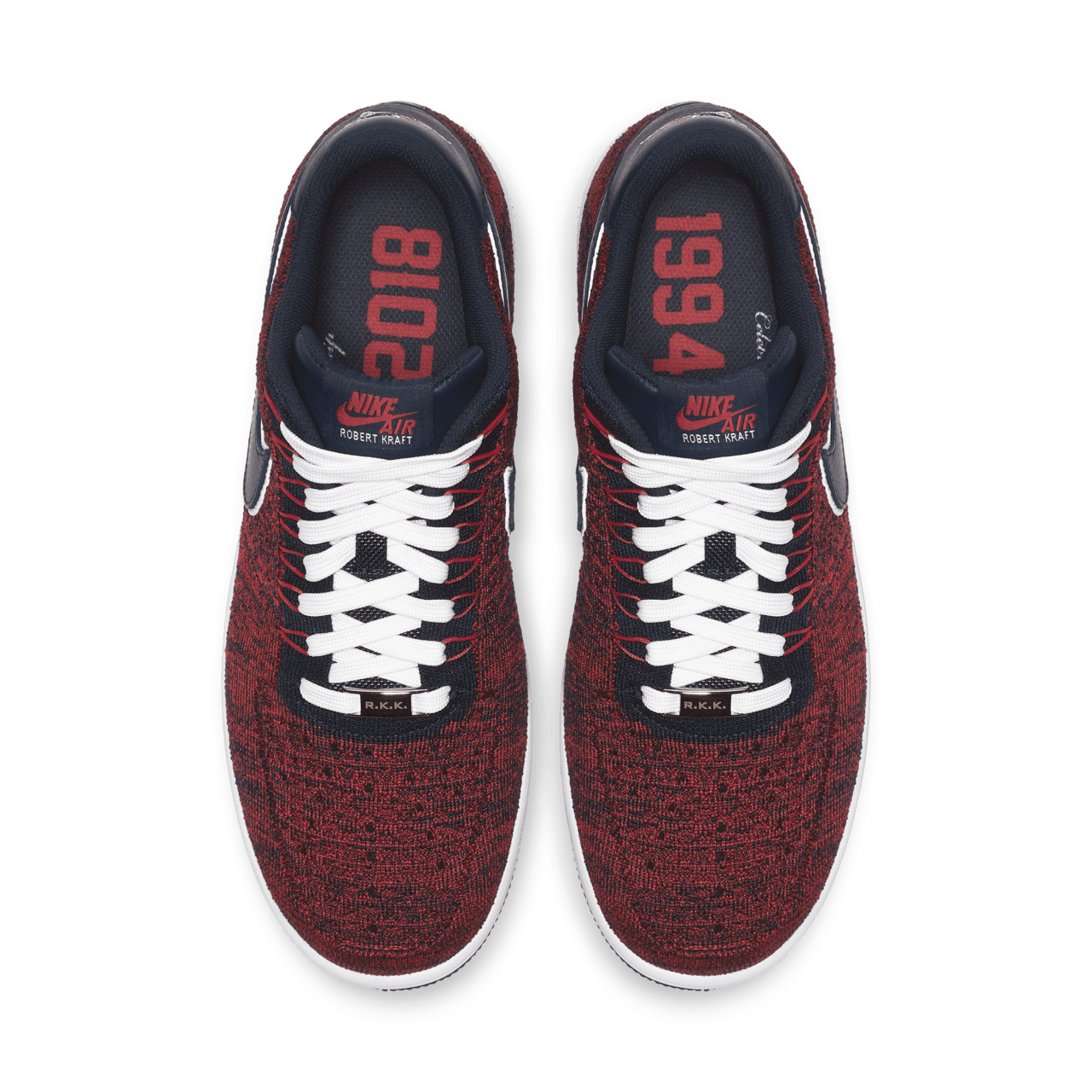 Nike Air Force 1 Ultra Flyknit Low RKK University Red Navy Release Date. Nike SNKRS