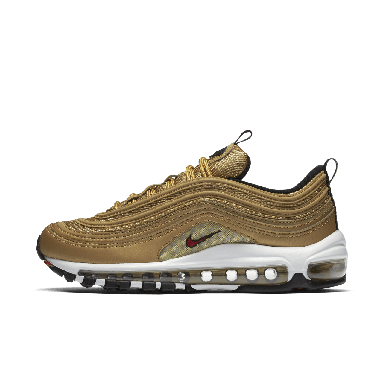 Nike Air Max 97 OG QS Metallic Gold voor dames releasedatum. Nike SNKRS