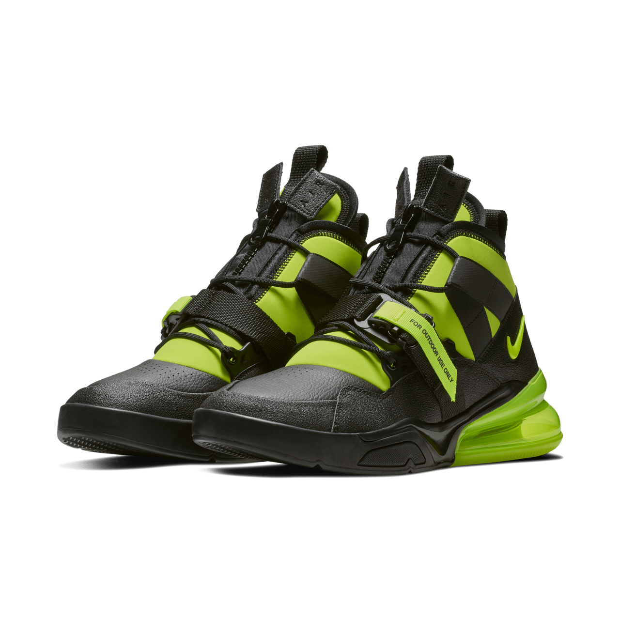 Nike Air Force 270 Utility Black Volt Release Date. Nike SNKRS