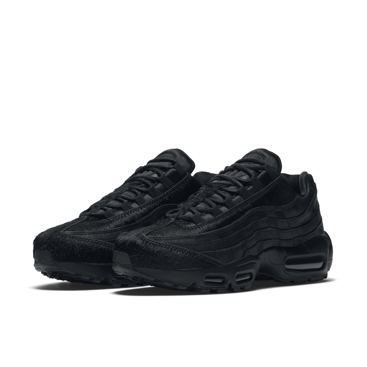 Women s Nike Air Max 95 Premium Triple Black 2016. Nike SNKRS