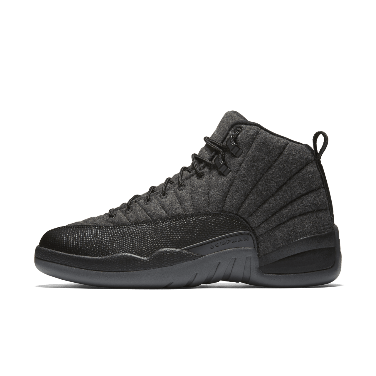 Jordan 12 black and grey on sale