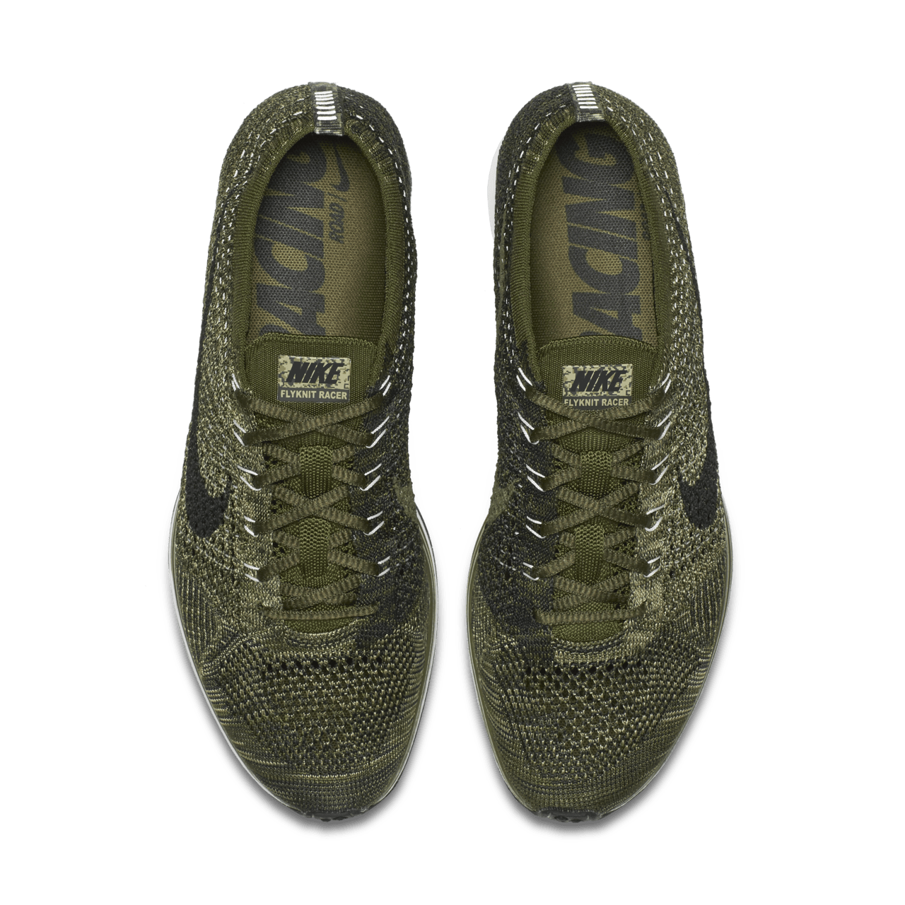 Nike flyknit green online