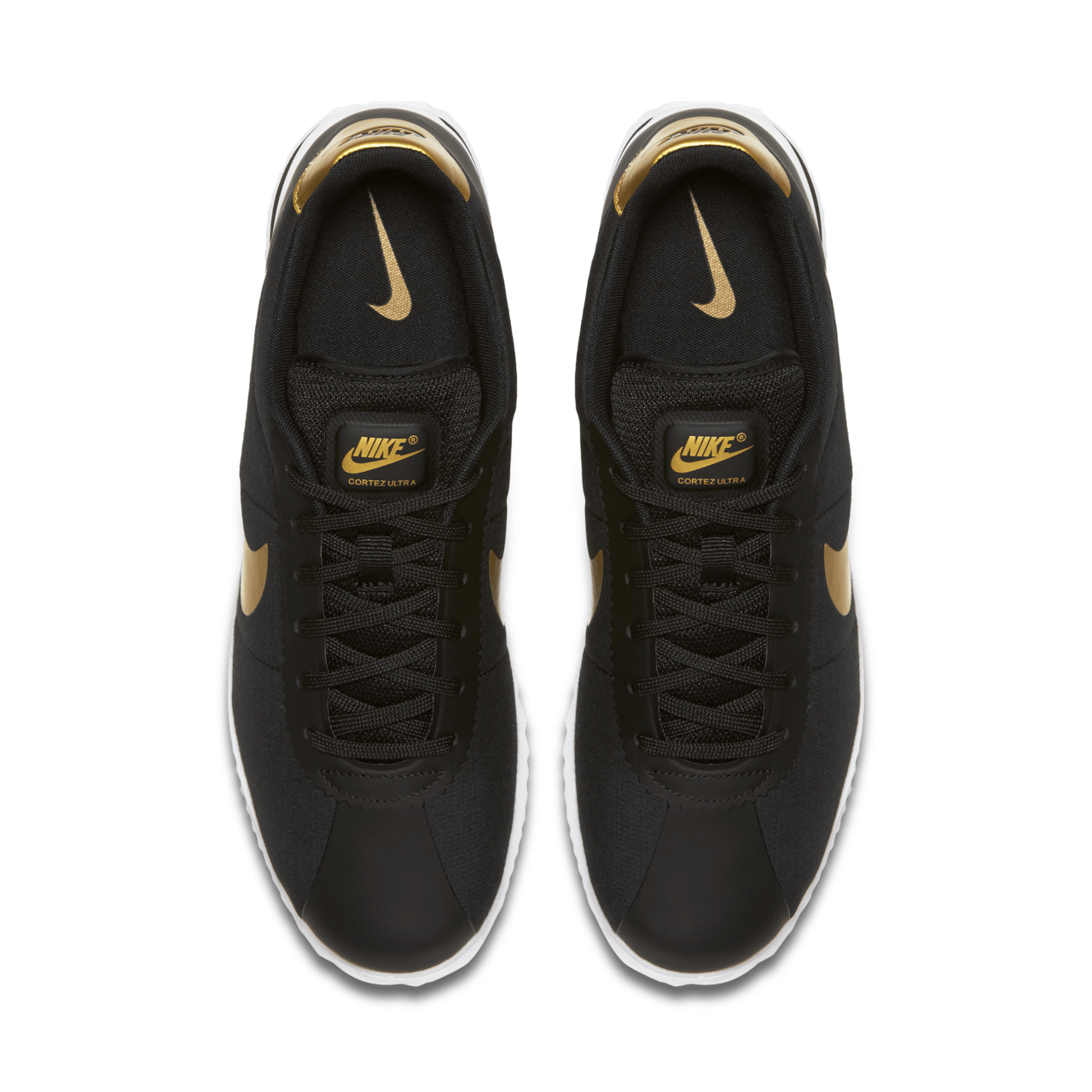 Nike cortez black and gold mens online