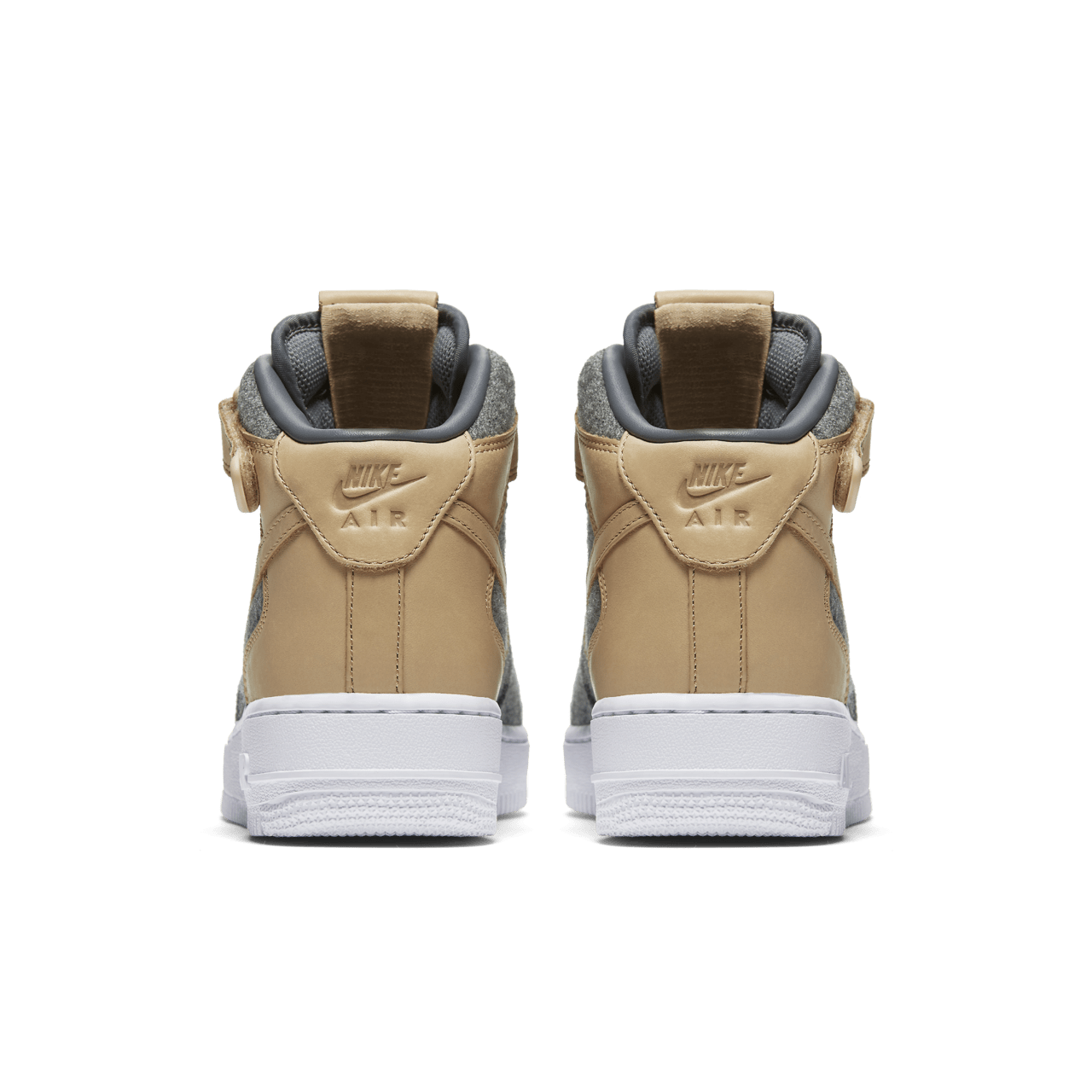 Nike air force 1 mid tan best sale