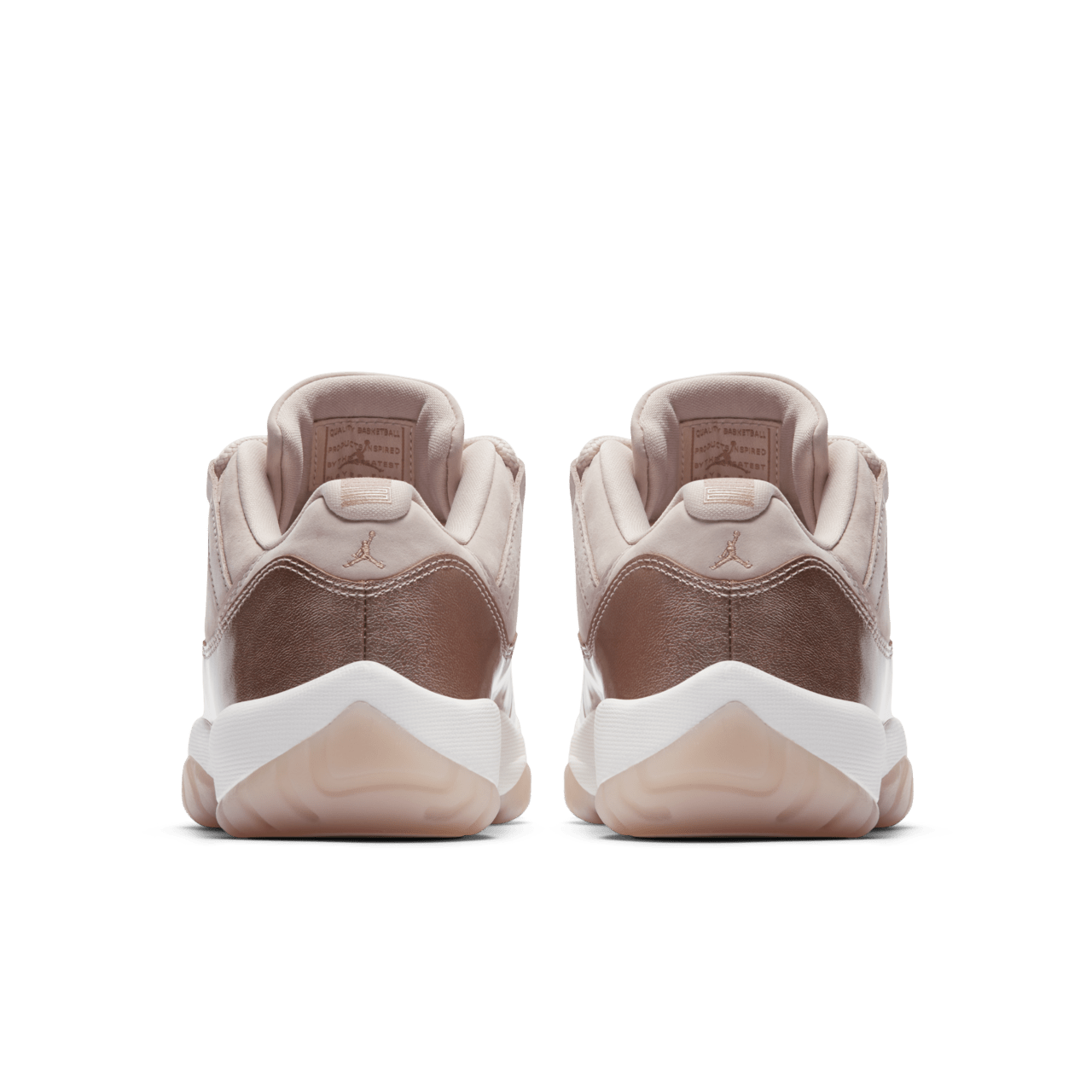 Jordan 11 low rose gold best sale