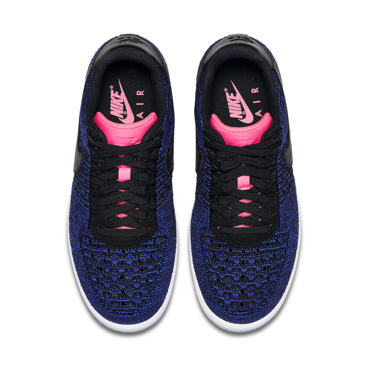 Nike air force flyknit pink best sale