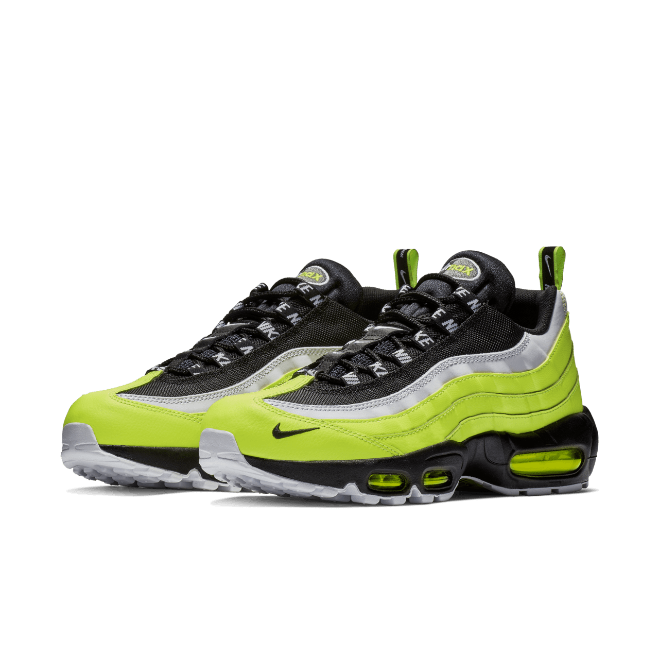 Nike Air Max 95 Premium Volt Volt Glow Black Release Date. Nike SNKRS