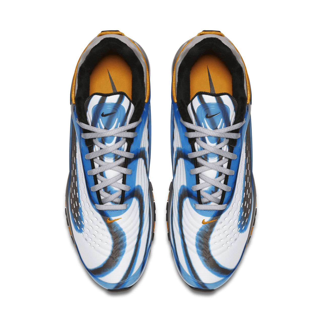 Nike Air Max Deluxe Photo Blue Wolf Grey Orange Peel Release Date. Nike SNKRS