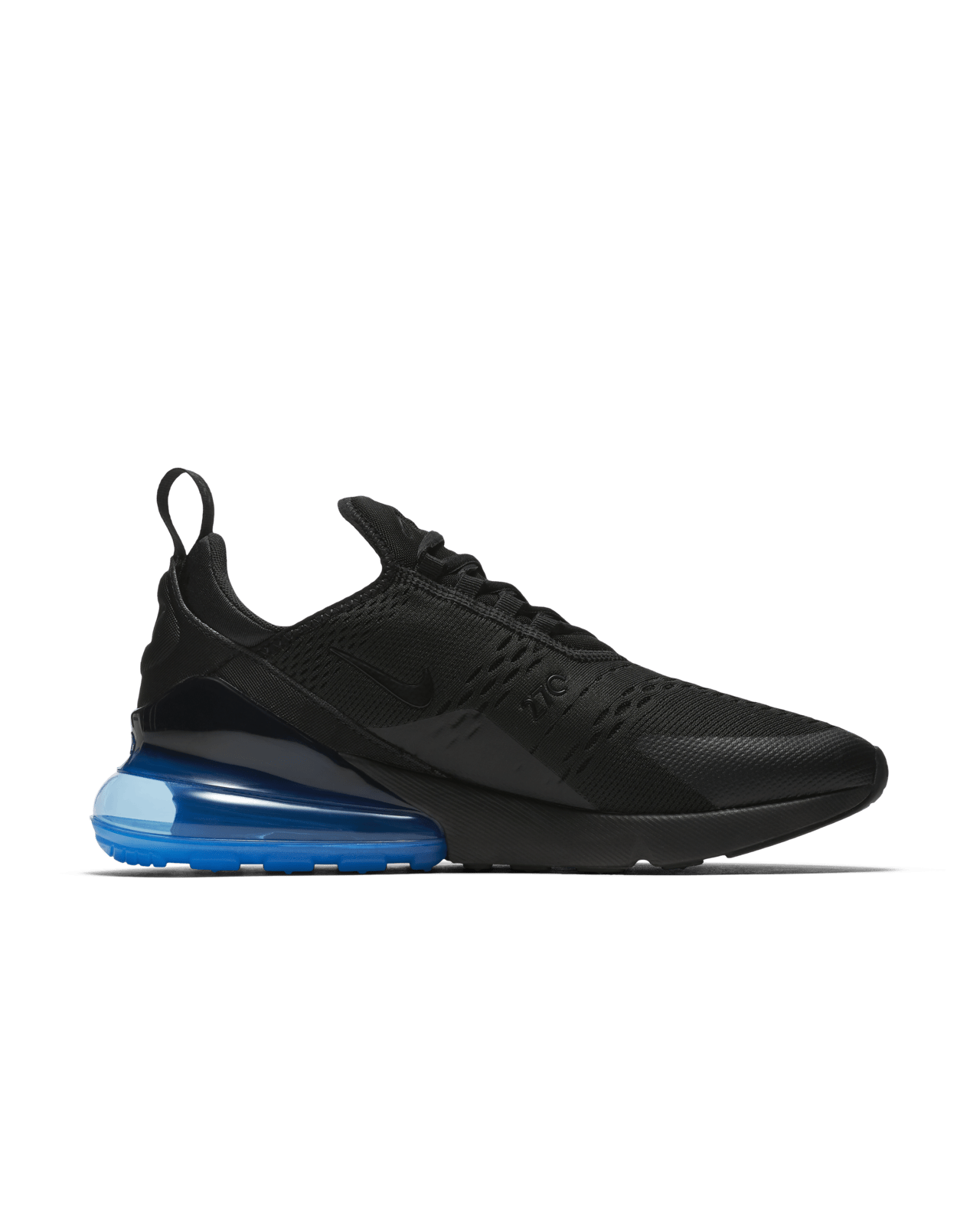 Nike air max 270 womens blue and black best sale