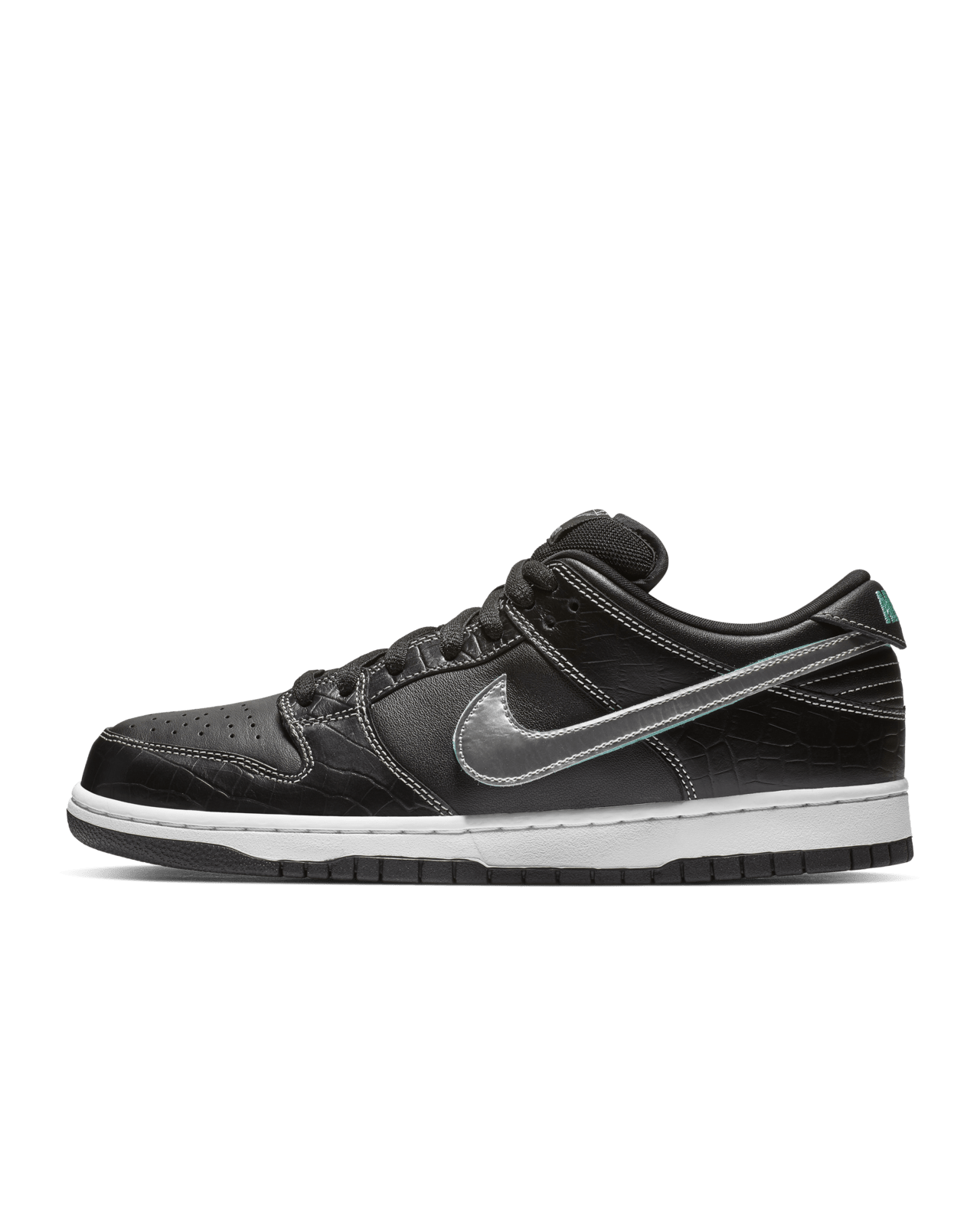 Nike SB Low Pro Diamond 'Black & Tropical Twist & Chrome' Release Date