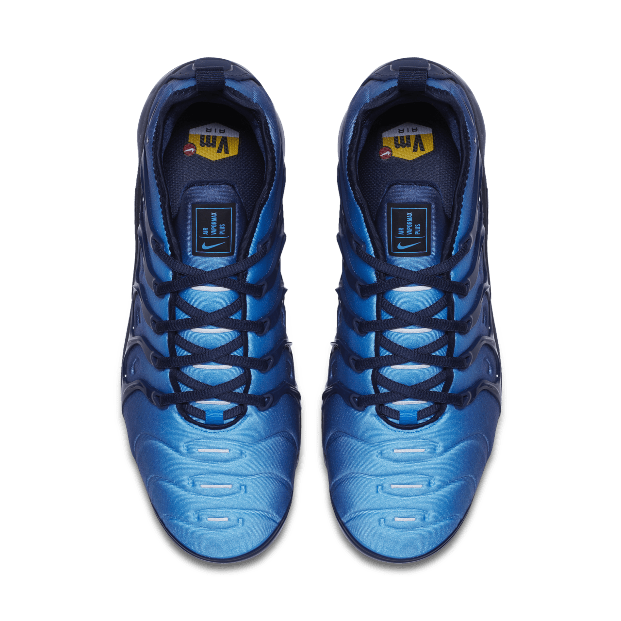 Nike air vapormax plus blue and black online