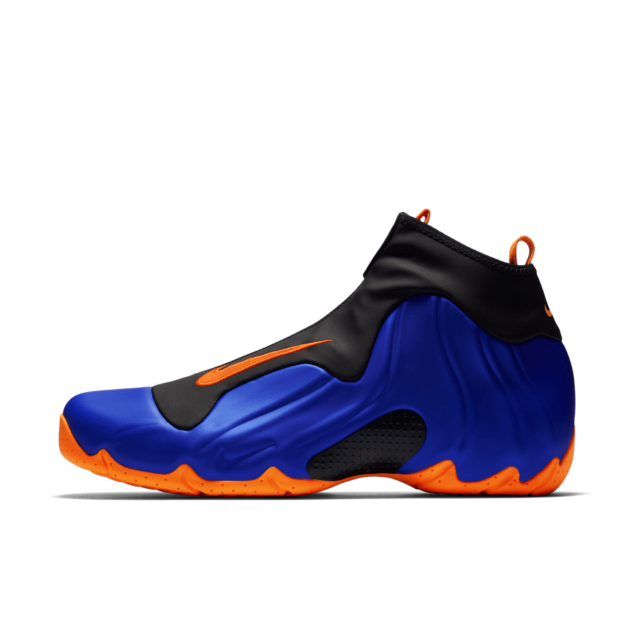 Nike Air Flightposite 'Racer Blue & Black & Total Orange' Release Date