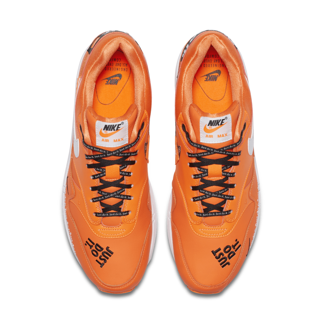 Nike Air Max 1 Just Do It Collection 'Total Orange & White' Release Date