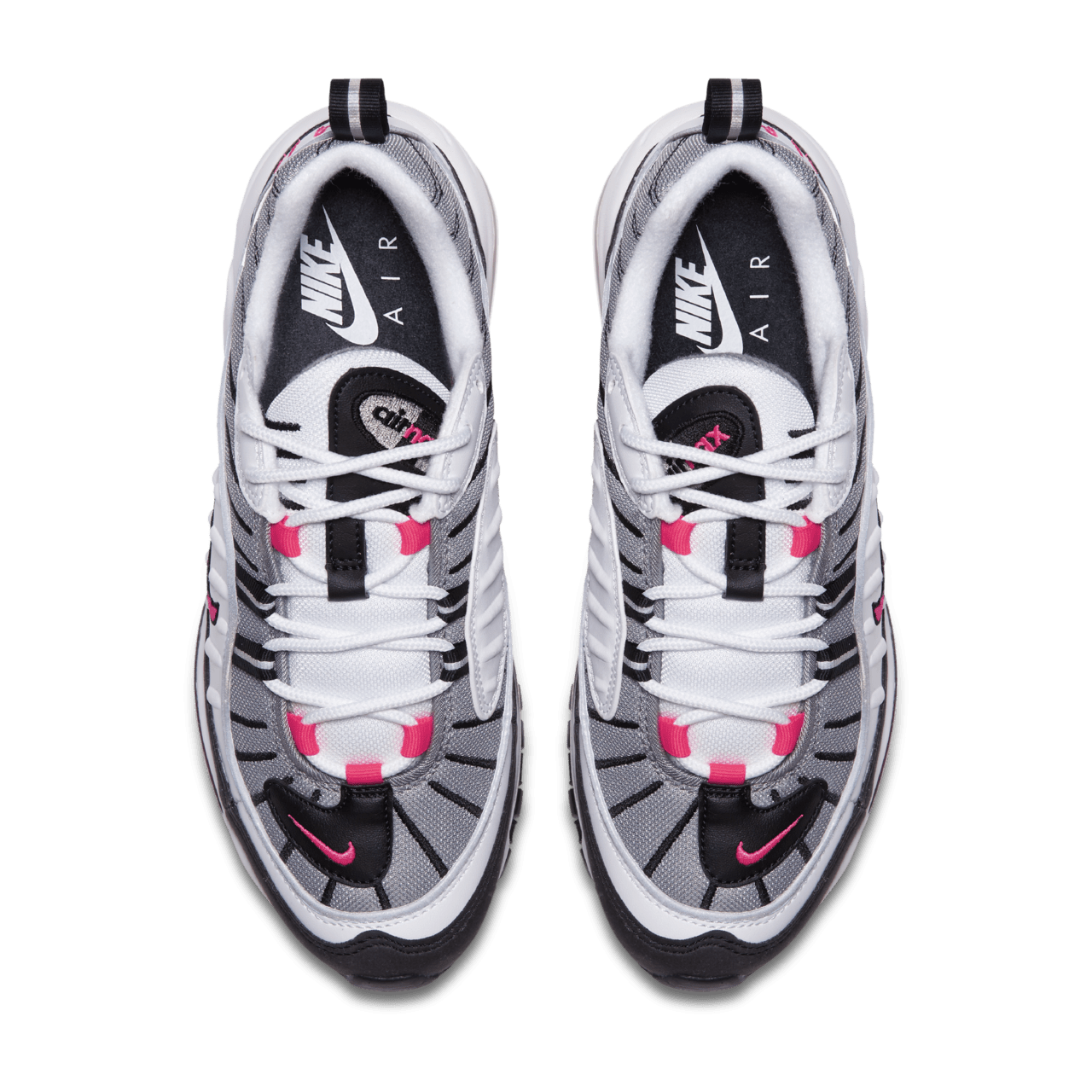 Date de sortie de la Nike Air Max 98 White Solar Red Reflect Silver pour Femme. Nike SNKRS