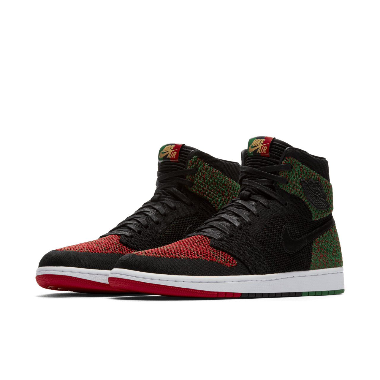 Jordan flyknit black online