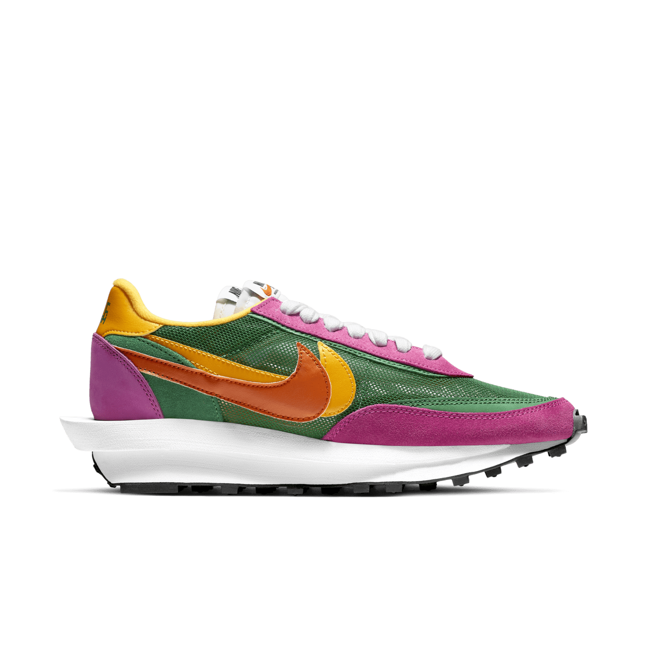 sacai x Nike LDWaffle Pine Green Release Date. Nike SNKRS