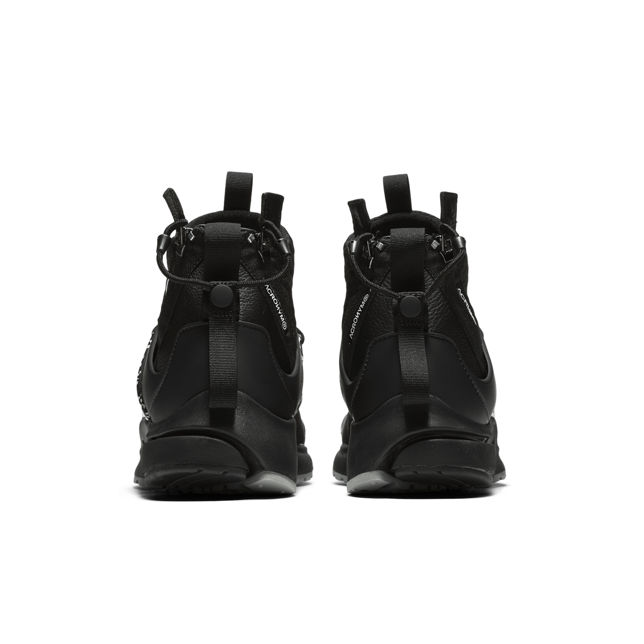 Air Presto Mid Utility X Acronym 'Cool Grey & Black' Release Date