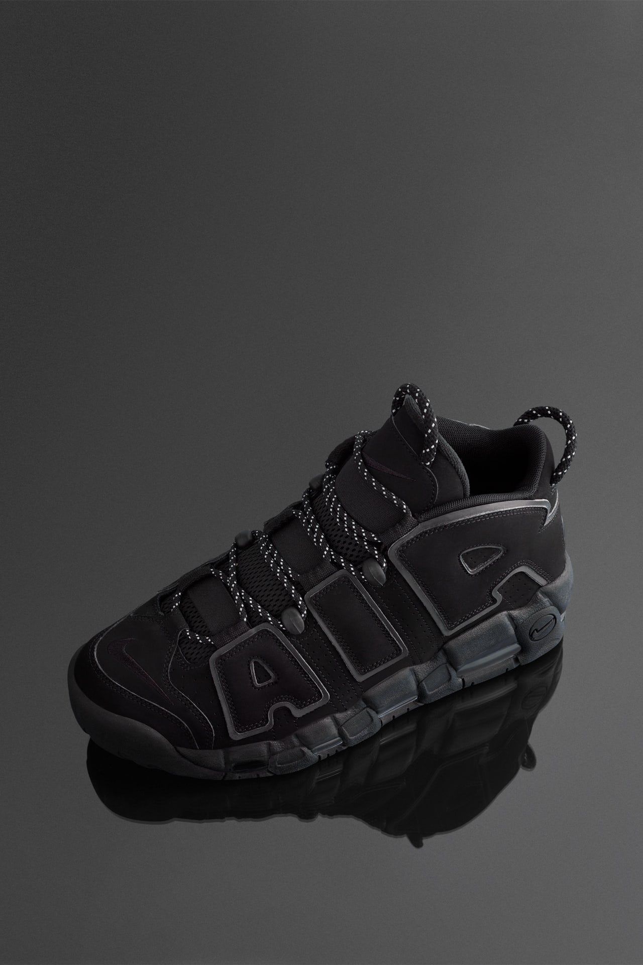 NIKE公式】ナイキ エア モア アップテンポ 'Triple Black' 2018 (414962-004 / モアテン). Nike SNKRS