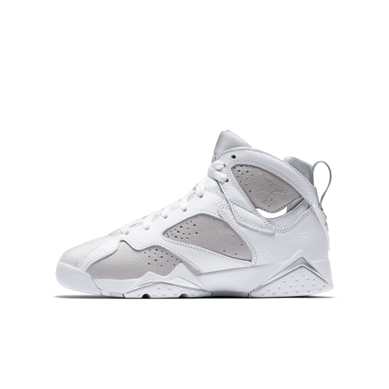 Jordan 7s all white on sale