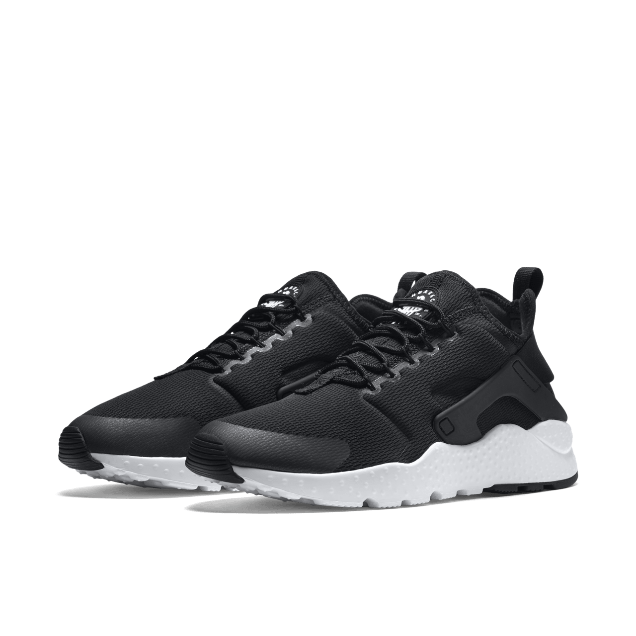 Black and white women's huaraches hotsell