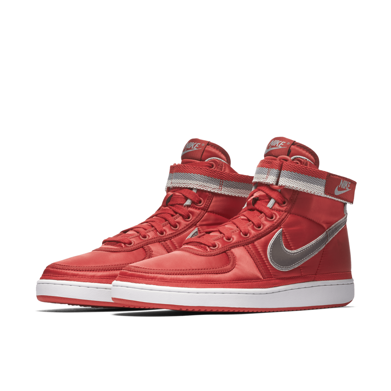 Nike Vandal High Supreme University Red Metallic Silver Release Date. Nike SNKRS