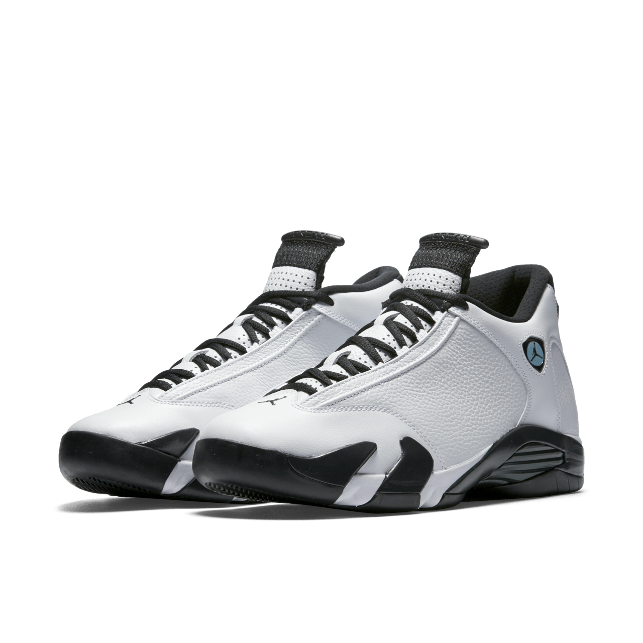 Jordan 14 oxidized green on feet hotsell