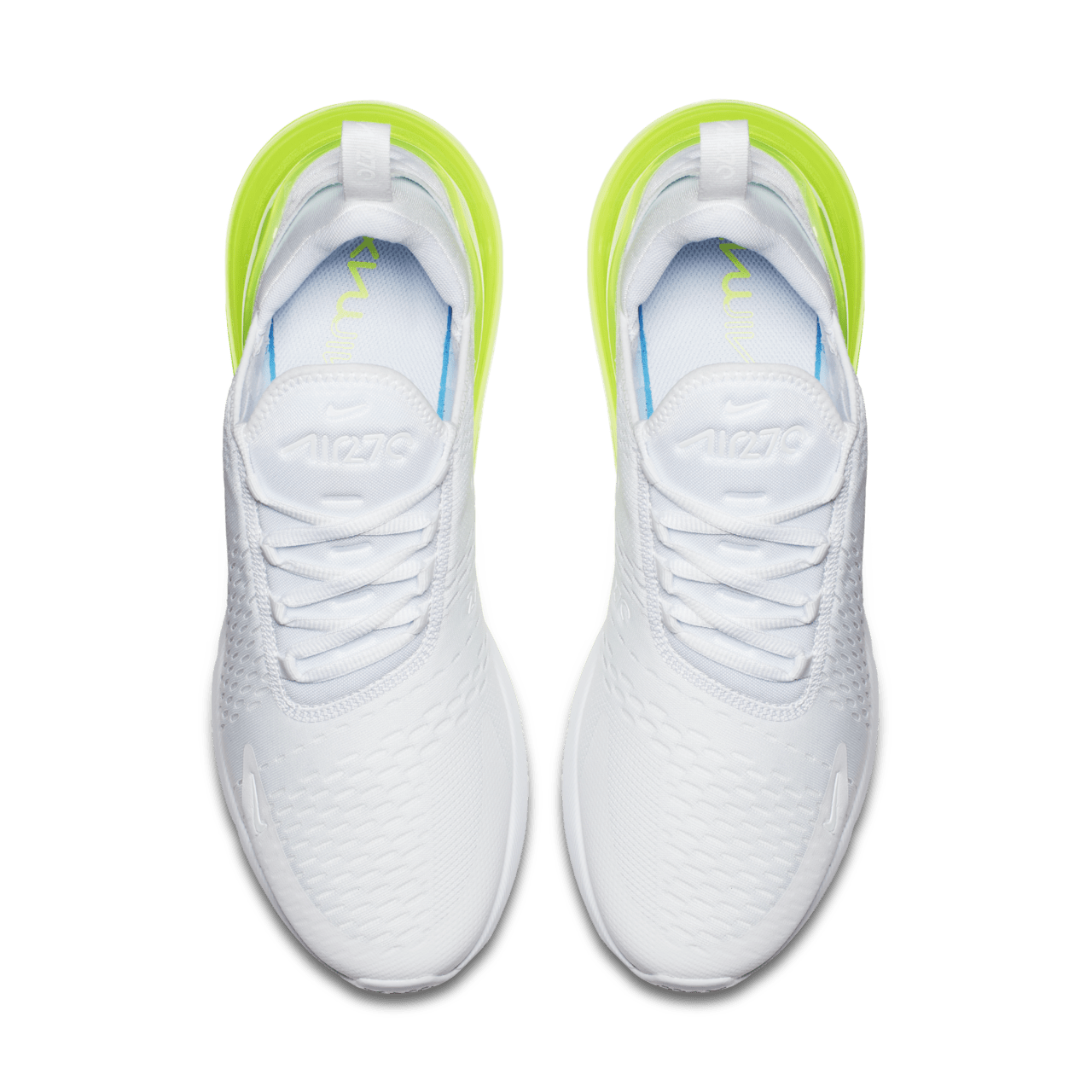 Nike air max 270 womens white and yellow best sale