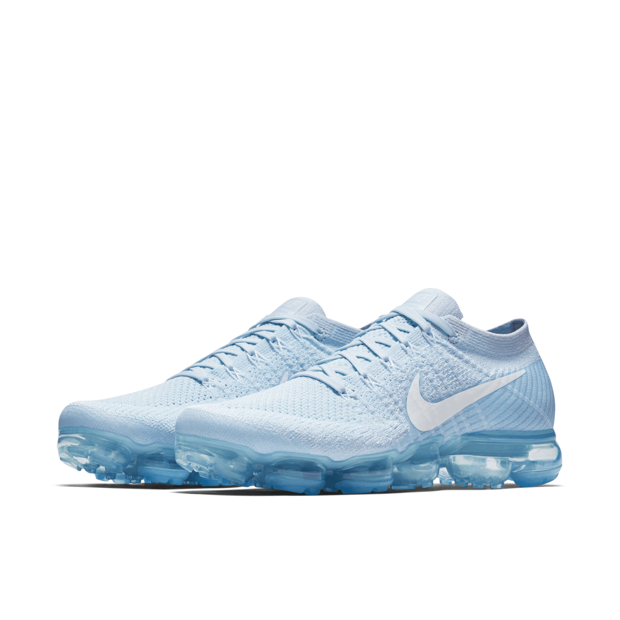 Nike air vapormax flyknit light blue on sale