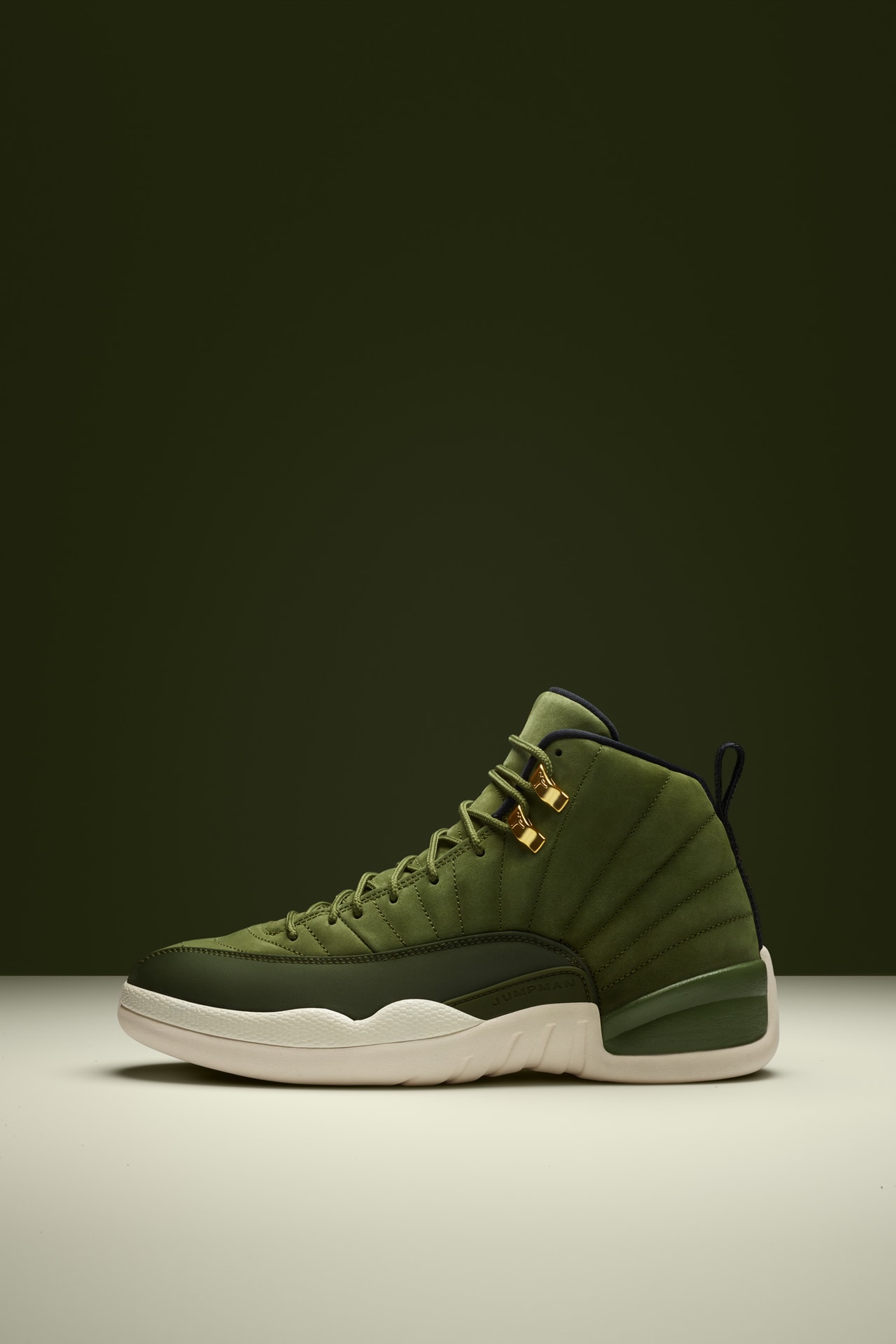 Air Jordan 12 Retro 'Olive Canvas & Metallic Gold' Release Date