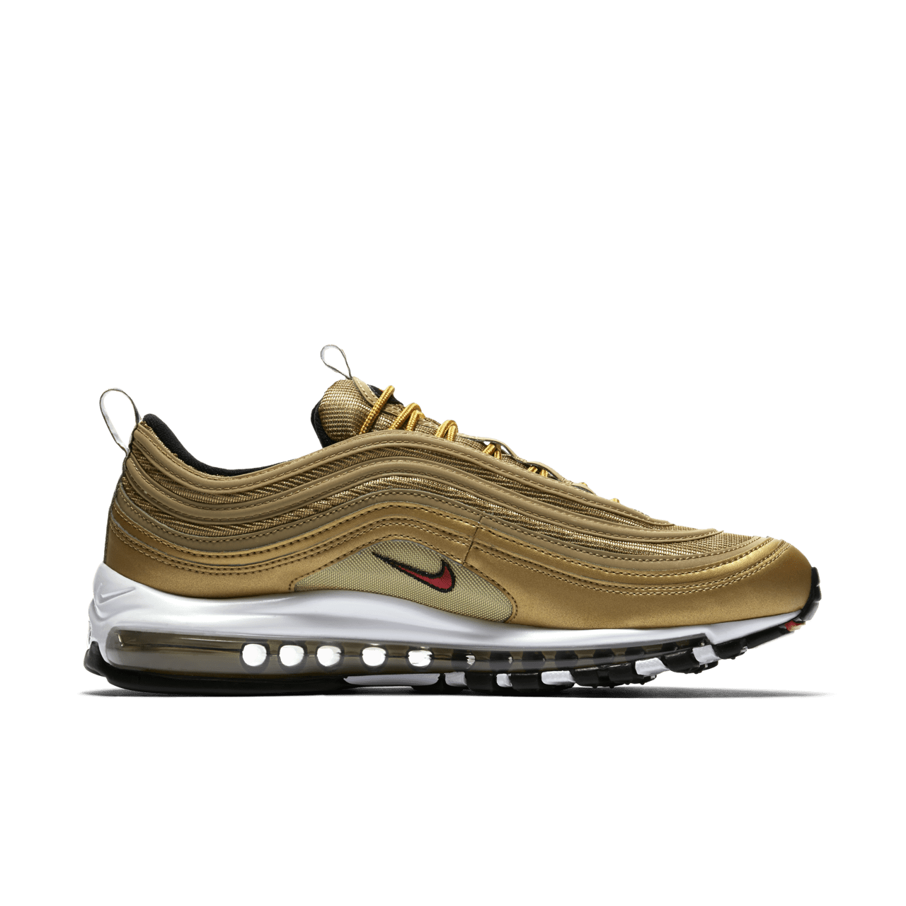 Nike air max 97 red gold best sale