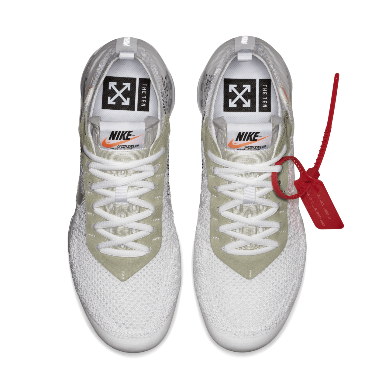 Nike vapormax off white store list best sale