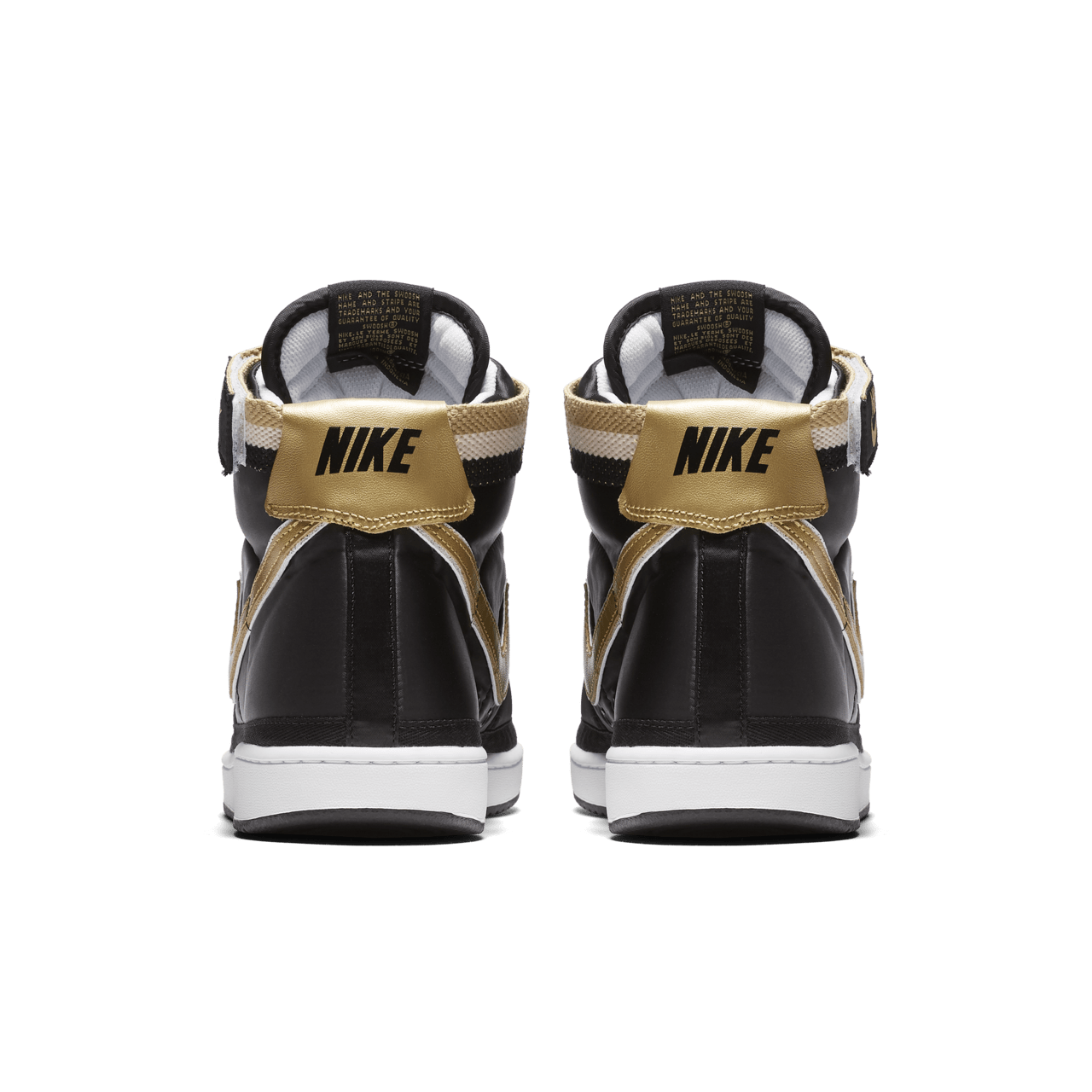 Nike Vandal High Supreme 'Black & Metallic Gold' Release Date