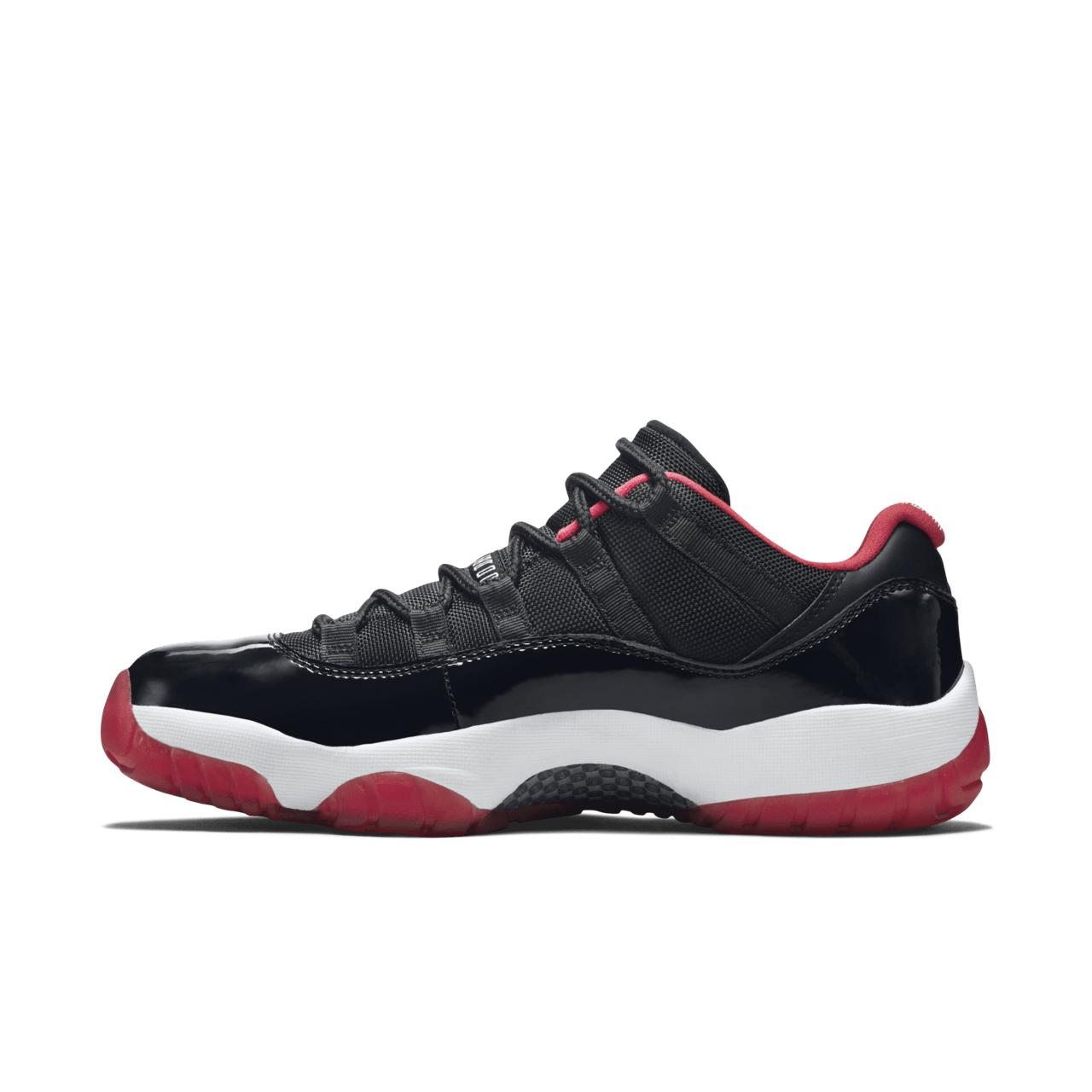 Jordan 11 red bottoms best sale