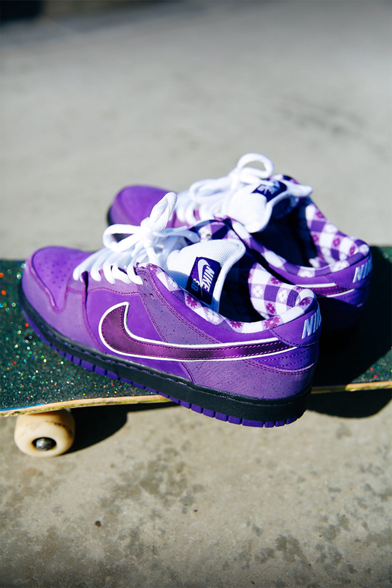 Purple nike sb lobster on sale