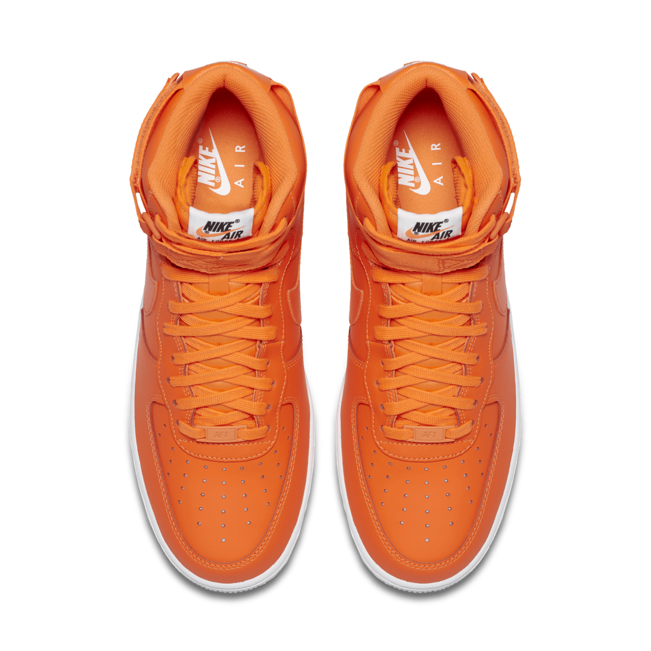 Nike Air Force 1 High JDI Collection Total Orange White Release Date. Nike SNKRS