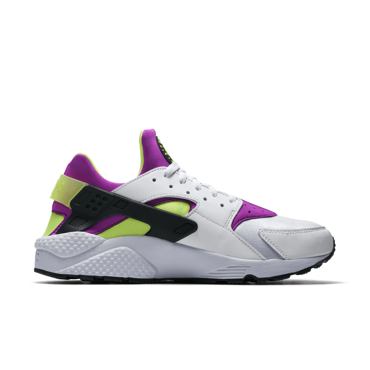 Nike Air Huarache Run White Neon Yellow Magenta Release Date. Nike SNKRS